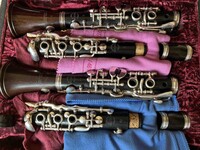 Herbert Wurlitzer Klarinettensatz Es/D Solisten-Modell 1987